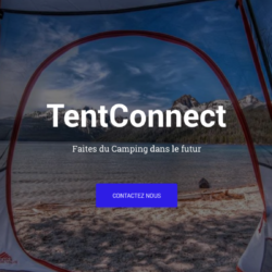 Tentconnect, la tente connectéé pour camping